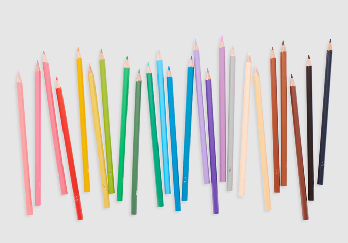 Color Together Colored Pencils Set of 24 by Homeportonline