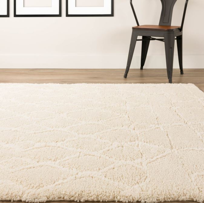 Marquee Rug Ivory 5'1" X 7'5" by Homeportonline