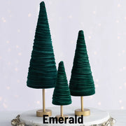 Velvet Pedestal Trees