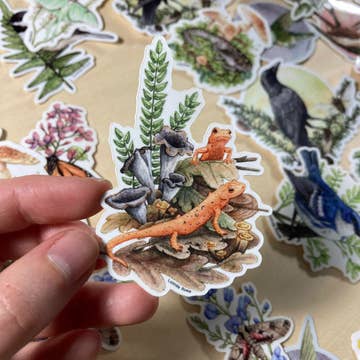 Lucinda Rowe Art Stickers