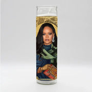 Celebrity Prayer Candle - Robyn Rihanna Fenty by Homeportonline