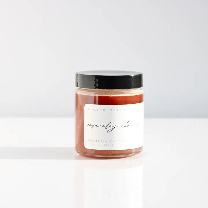 Rose Clay + Honey Face Polish