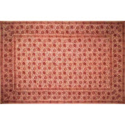 Tapestry Twin Size Veggie Natural Block Red by Homeportonline