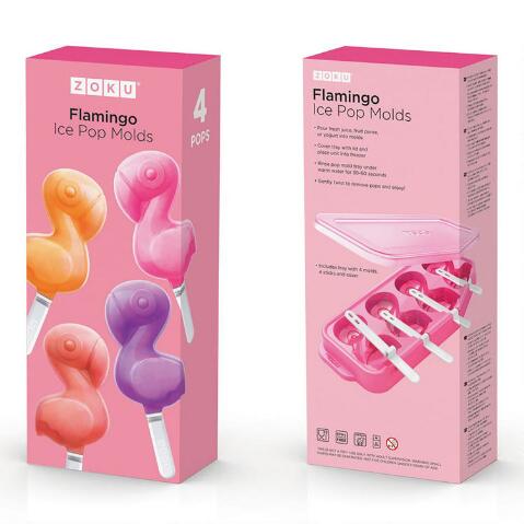 Flamingo Pop Mold by Kiss the Cook