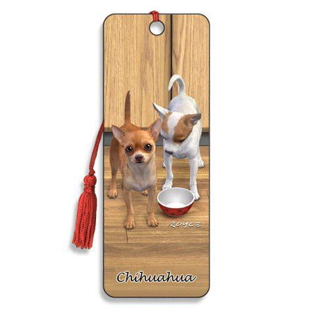 chihuahua 3d dog breed bookmark - by artgame