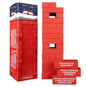 Down the Chimney Tumbling Tower & Conversation Starters Game, Multi