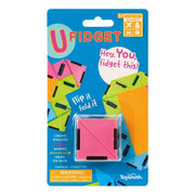 Toysmith U Fidget Toy Flip it Fold it  Create Endless Cool Shapes for Ages 5+