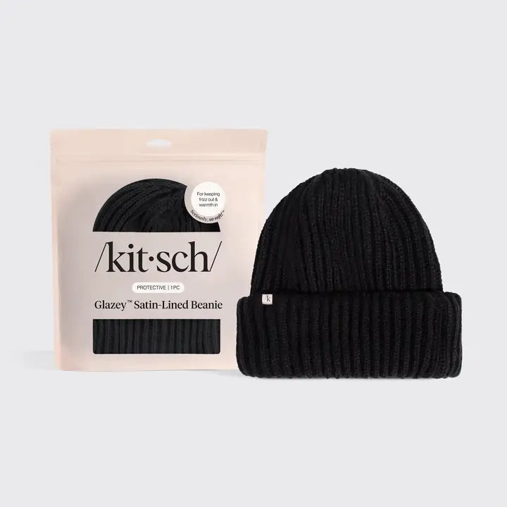 Glazey Satin-Lined Beanie