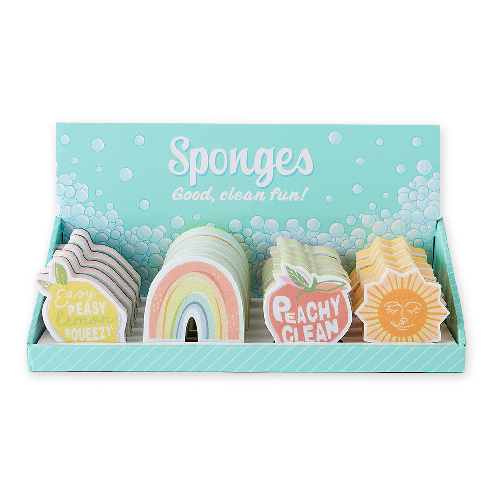 Good Vibes Sponges (sold Individually) by Homeportonline