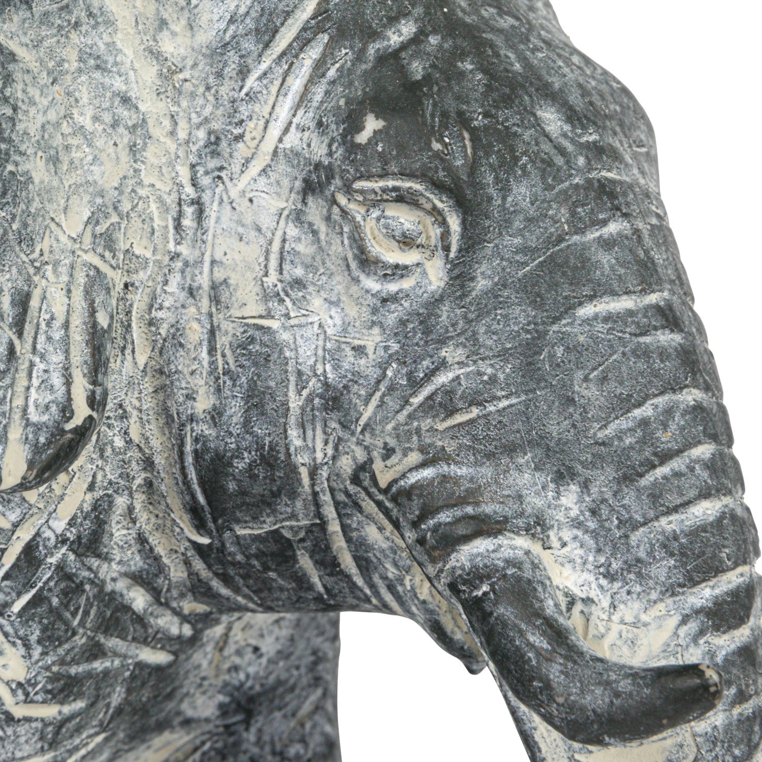 Decorative Resin Elephant Grey 7.75"h by Homeportonline