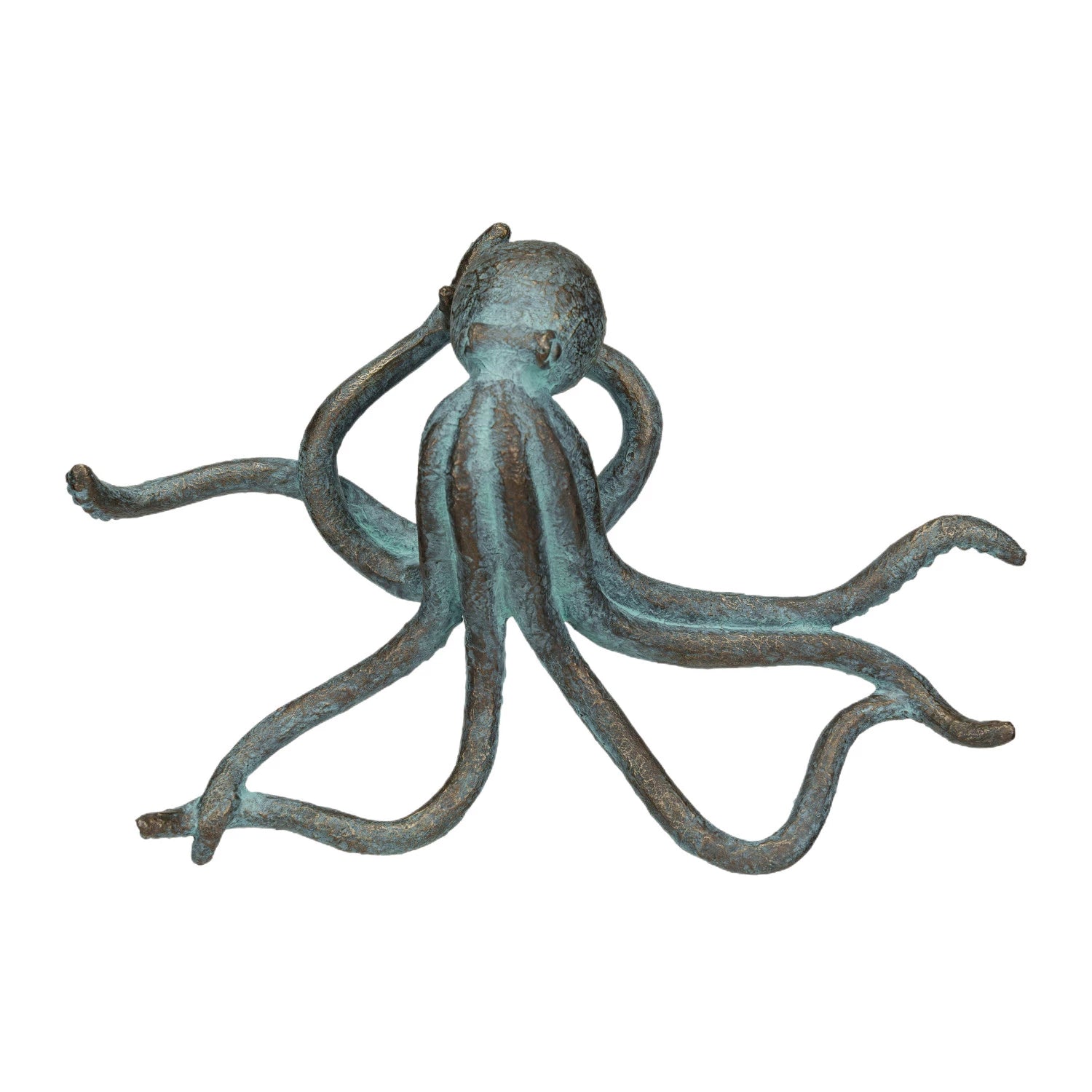 Decorative Resin Octopus 12.5" Long by Homeportonline