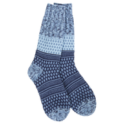 Socks - World's Softest Gallery Crew Peacoat by Homeportonline