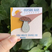King Bolete Enamel Pin by Wild Lark