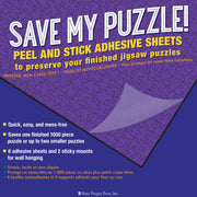 Puzzle Adhesive Save My Puzzle Peel & Stick Adhesive Sheets by Homeportonline