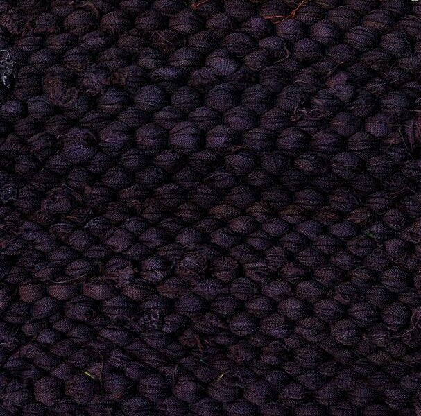 Rag Rug 3' X 5' Eggplant by Homeportonline