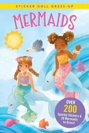 Sticker Doll Dress Up Book Mermaids by Homeportonline