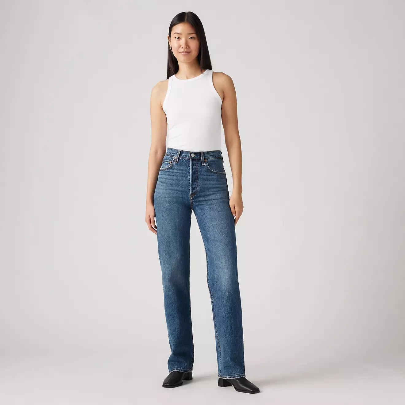 Levi's Ribcage Full Length Women's Jeans by Harbour Thread