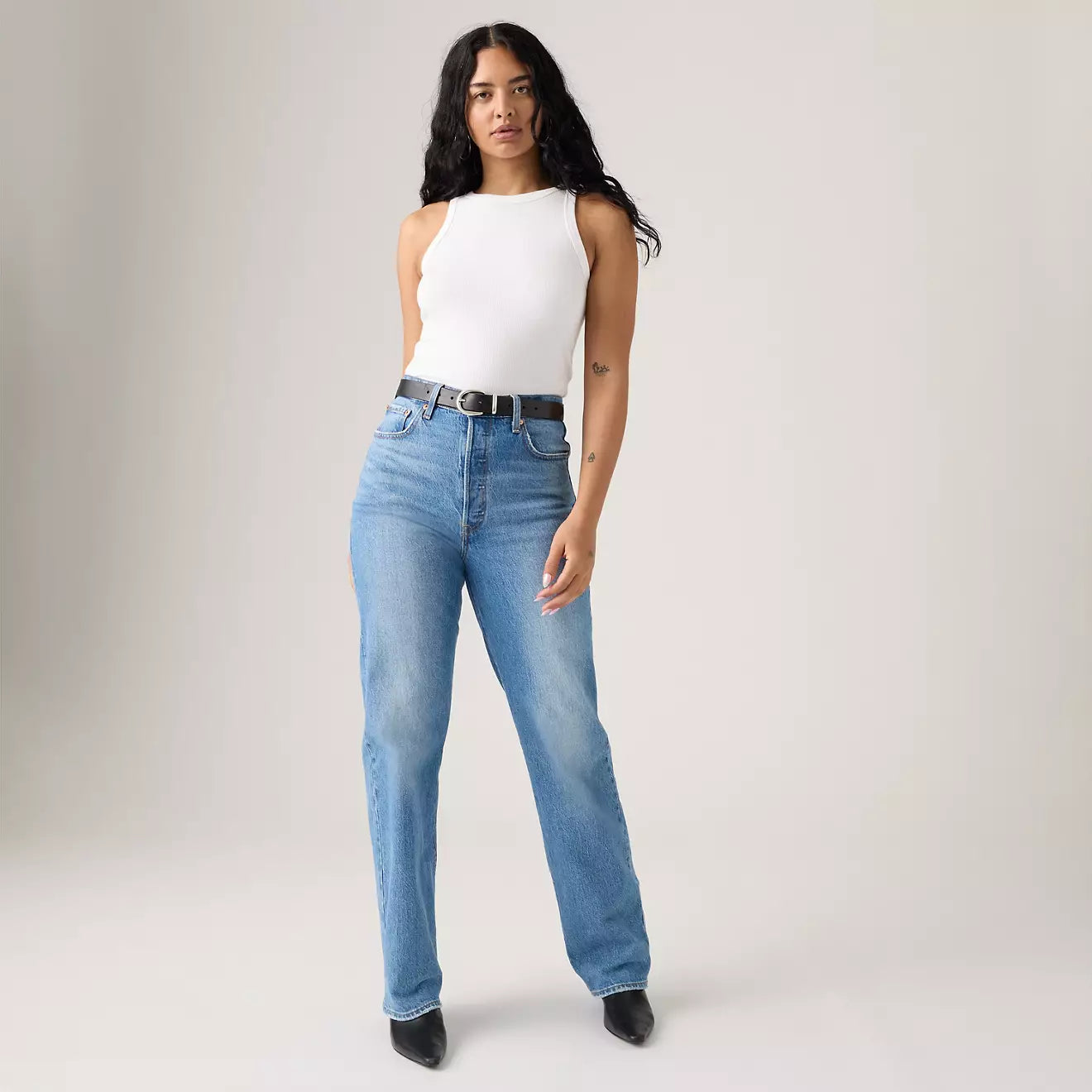 Levi's Ribcage Full Length Women's Jeans by Harbour Thread