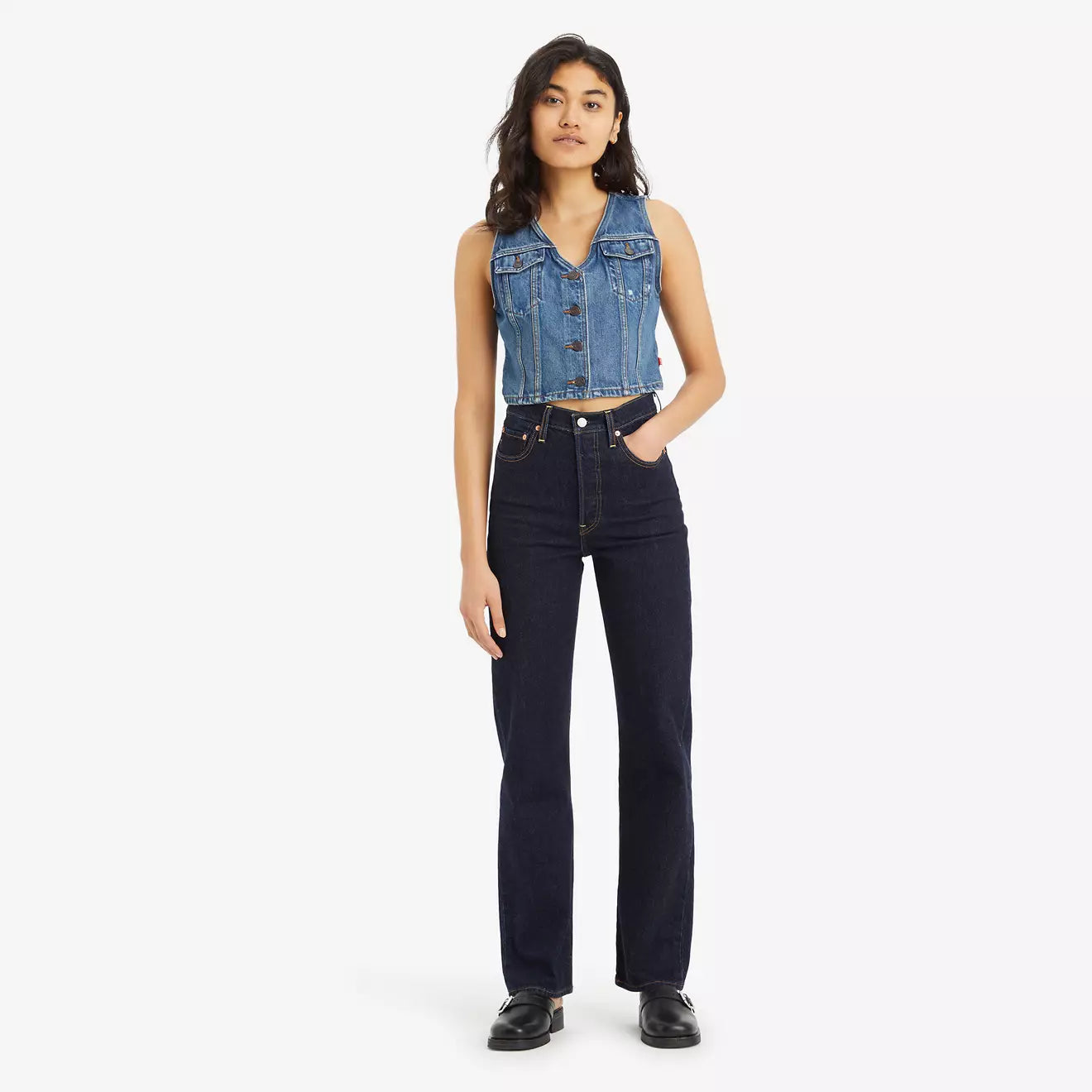 Levi's Ribcage Full Length Women's Jeans by Harbour Thread