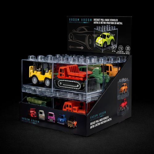 Vroom Vroom Collectibles Diecast Pullback Vehicles | Construction