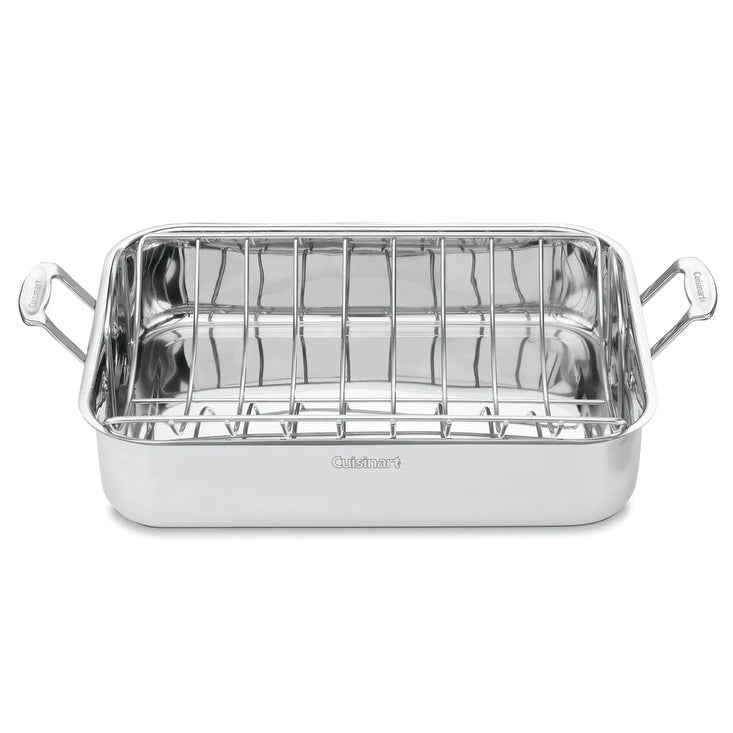 Cookware - Roasting Pan w/Rack 16" by Homeportonline