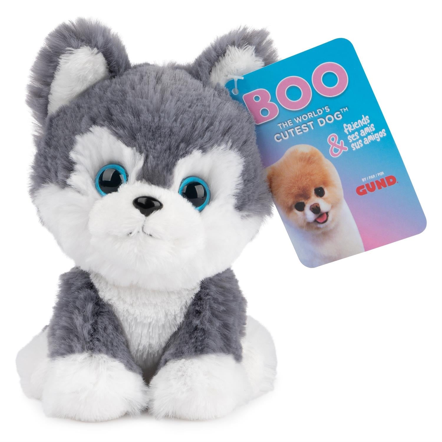 Plush Boo & Friends Husky Banner 5" by Homeportonline