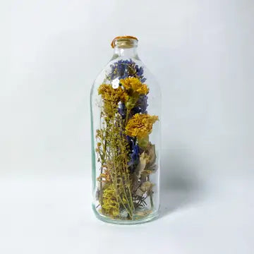 Dried Florals in Glass