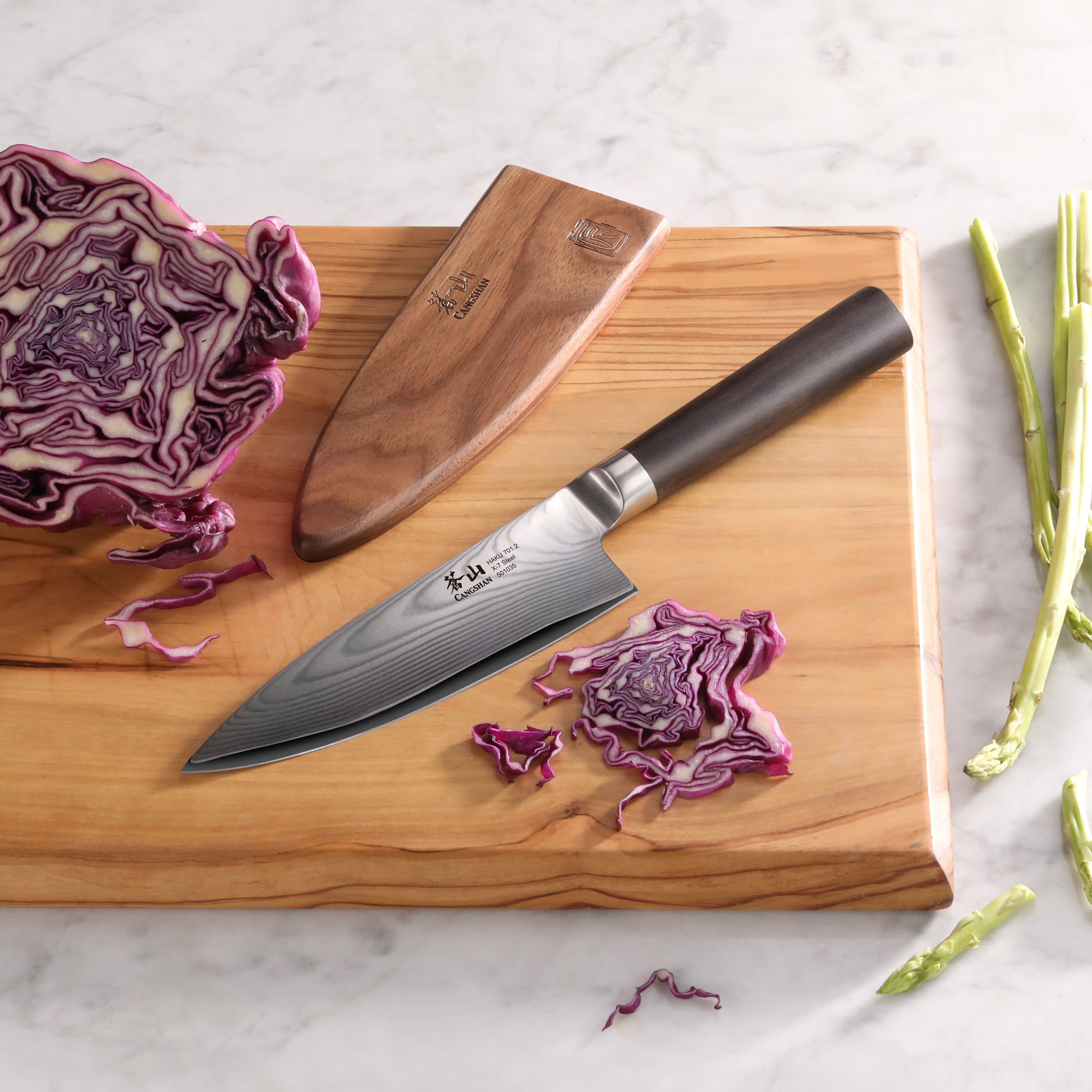 Haku Chef's Knife by Kiss the Cook