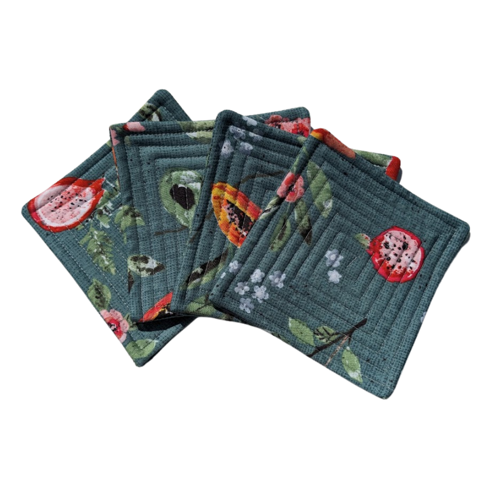Plentiful - Quilted Coasters