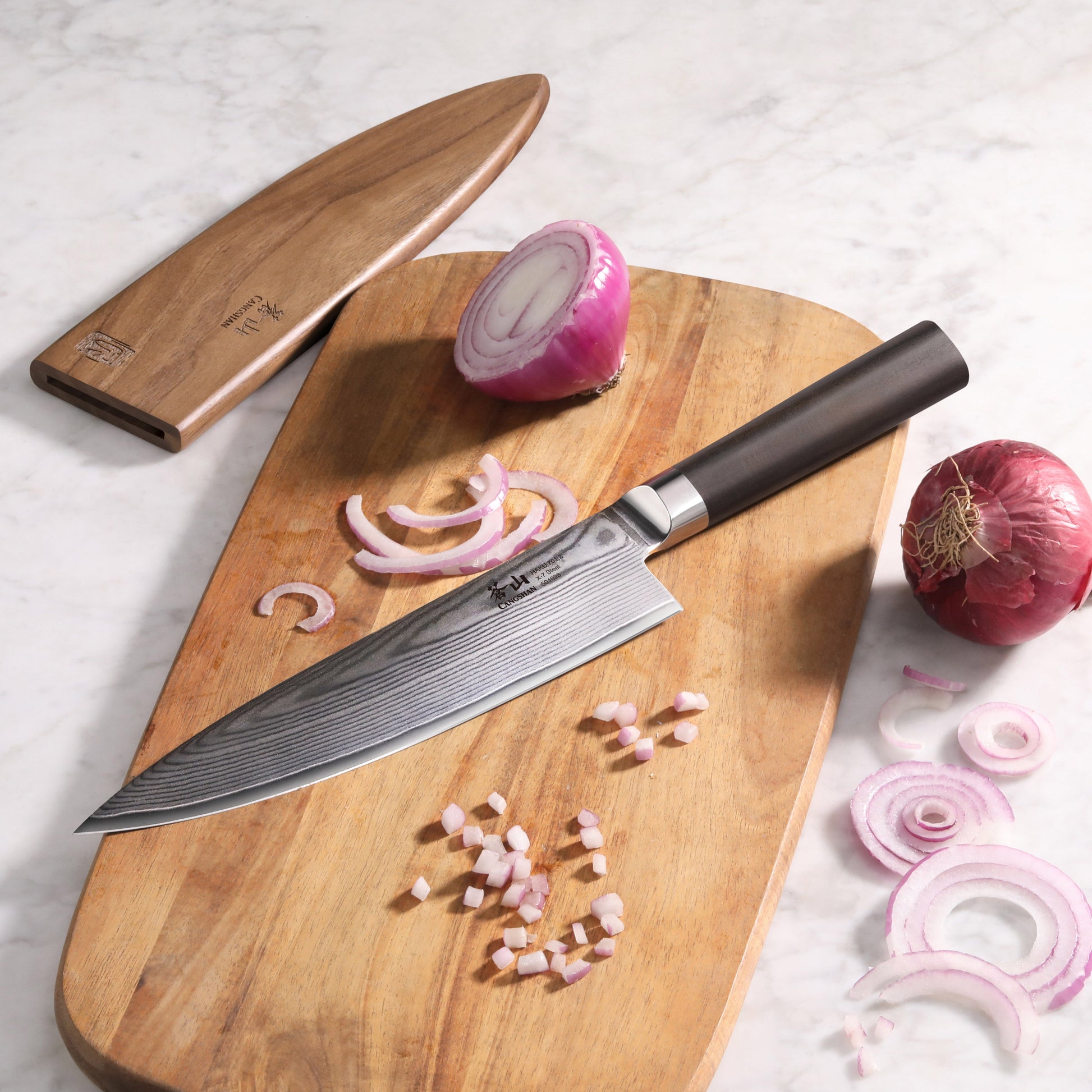 Haku Chef's Knife by Kiss the Cook