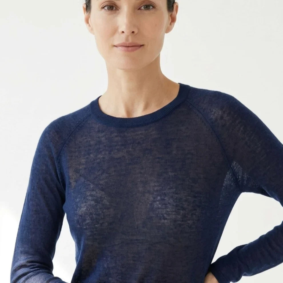 Lumusae Women's Sheer Cashmere Sweater