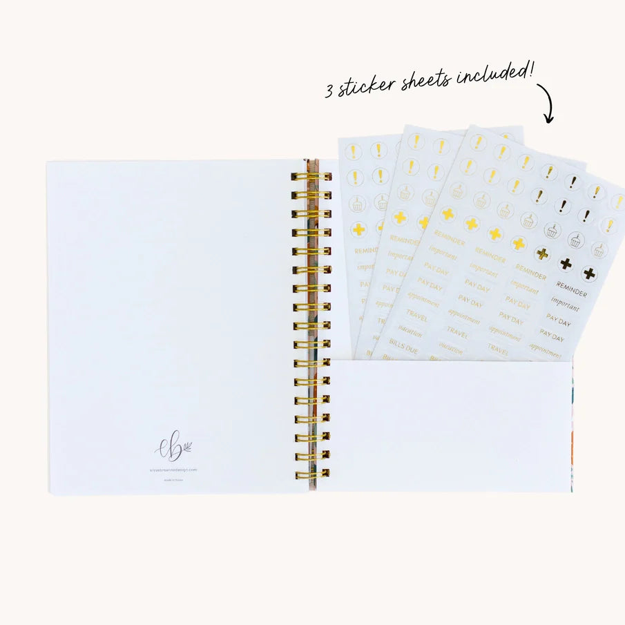 Undated Planner (Different Styles & Sizes Available)