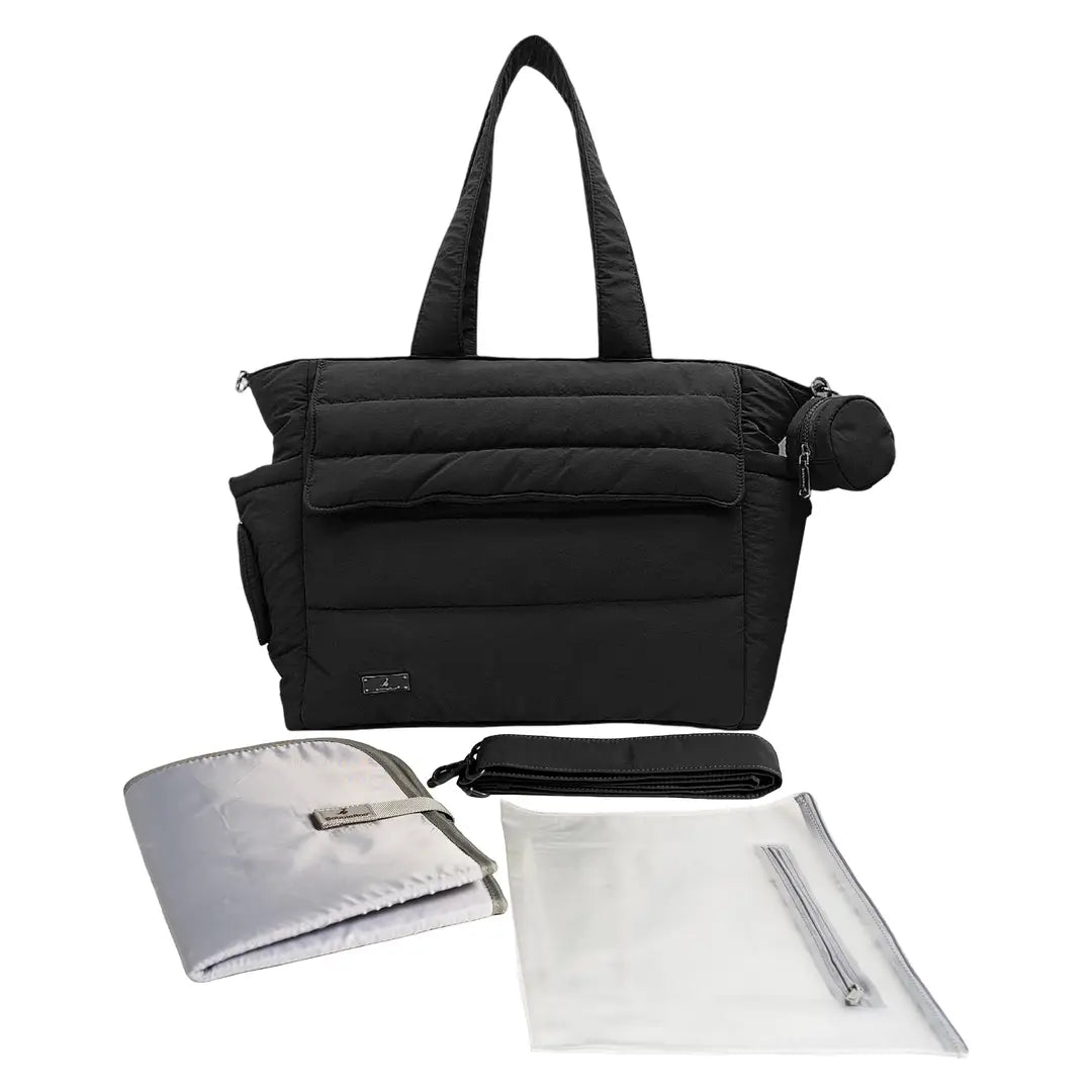 Babbleroo Puffer Diaper Tote Bag