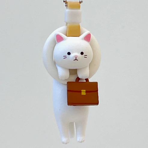 Gashapon Capsule For All Ages Commuter Cat (Sold As An Individual Capsule) by Homeportonline