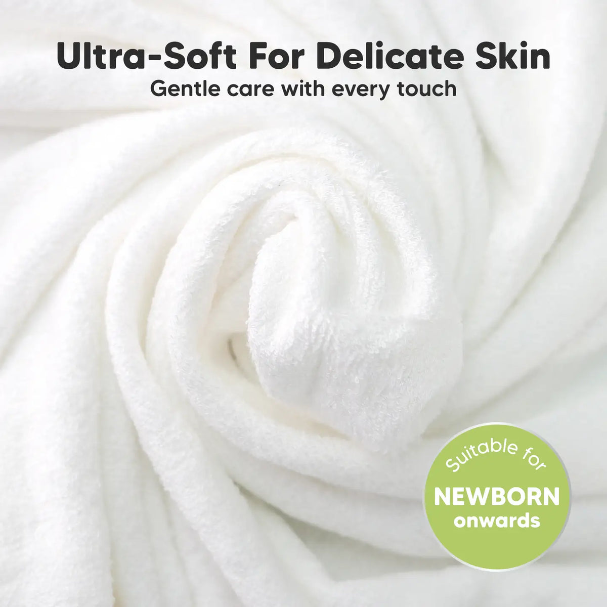 Organic Muslin Cami Baby Washcloths | Greyscape