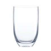 Clear Glass Vase Oval 5x2.5x8.5in by Homeportonline