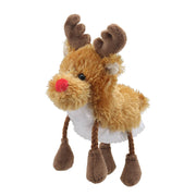 Holiday Finger Puppet Reindeer by Homeportonline