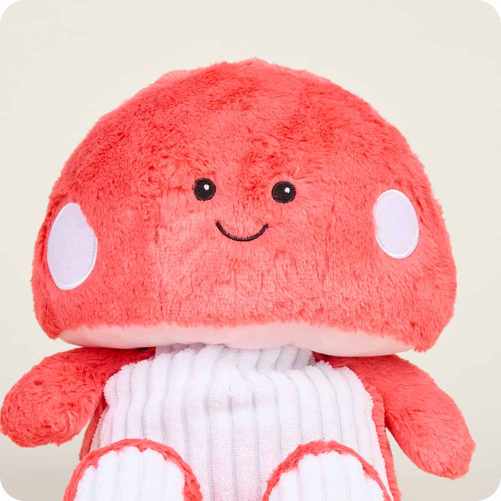 Warmies Mushroom Coral Red by Homeportonline