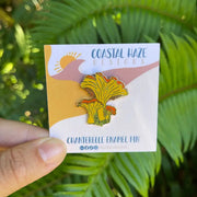 Chanterelle Enamel Pin