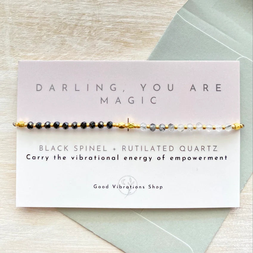 Gemstone Intention Bracelet