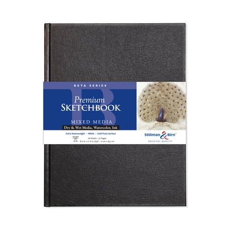 Stillman & Birn Beta Series Sketchbook - 11-3/4  x 8-1/4   Hardbound  26 Sheets