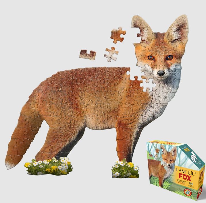 Puzzle 100 Piece I am LiL' Fox by Homeportonline