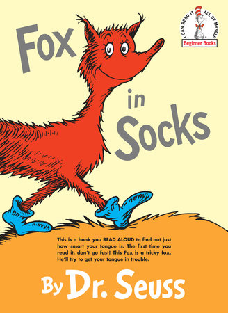 Dr. Seuss Book Fox In Socks (7x9 Hardcover) by Homeportonline