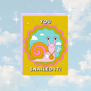 Snailed It! | Encouragement Card