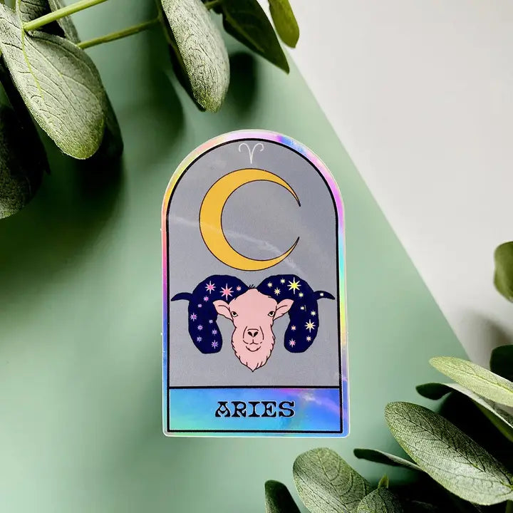 Zodiac Holographic Sticker