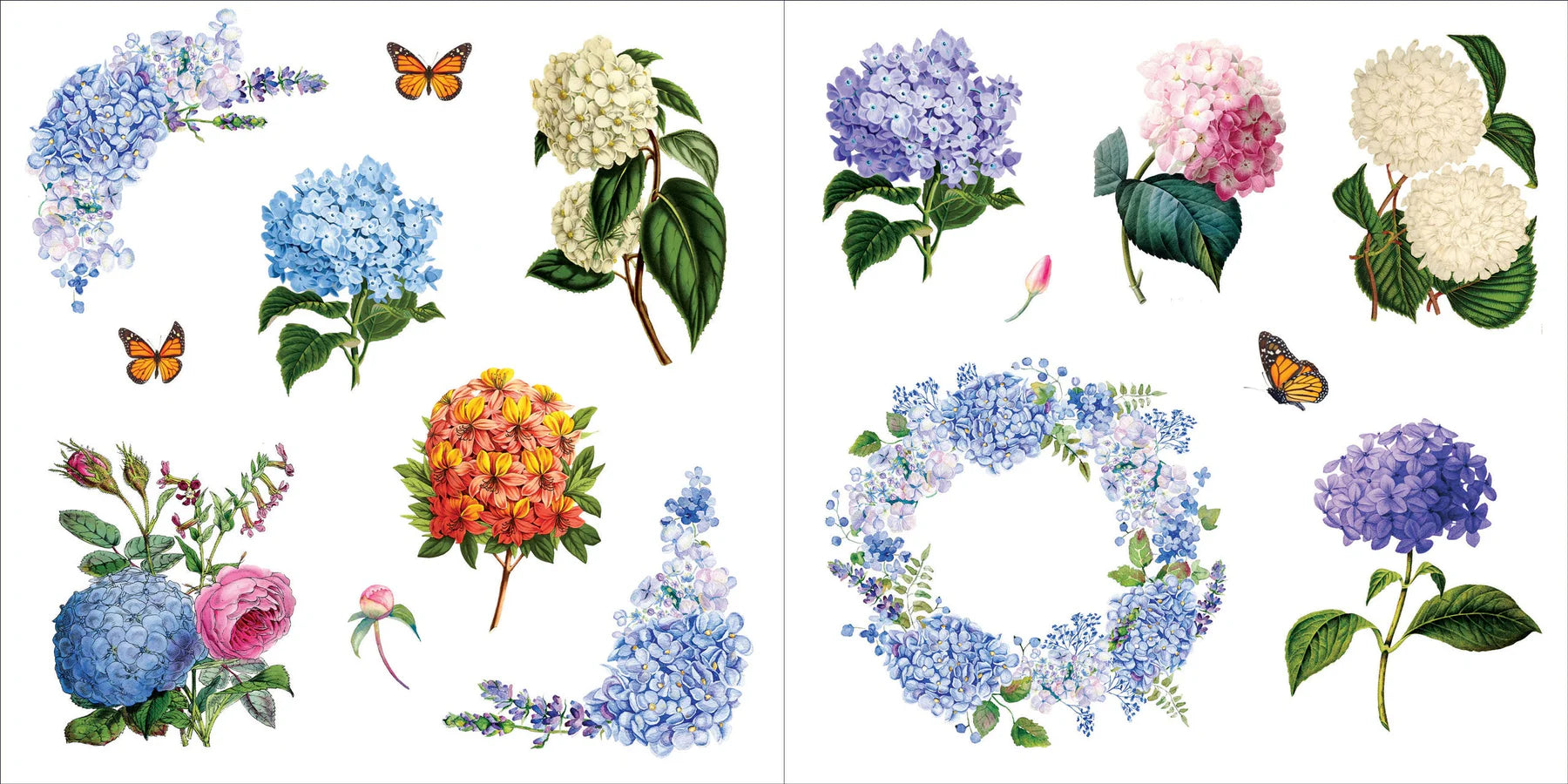 Sticker Book Bunches Of Botanicals by Homeportonline