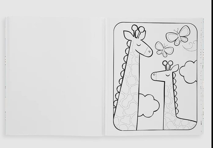 Coloring Book Little Cozy Critters by Homeportonline