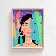 Tropical Women Feminist Art Print