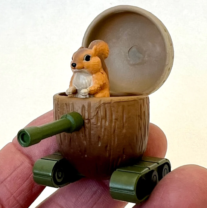 Gashapon Capsule Teen & Up Acorn Tank (Sold As An Individual Capsule) by Homeportonline