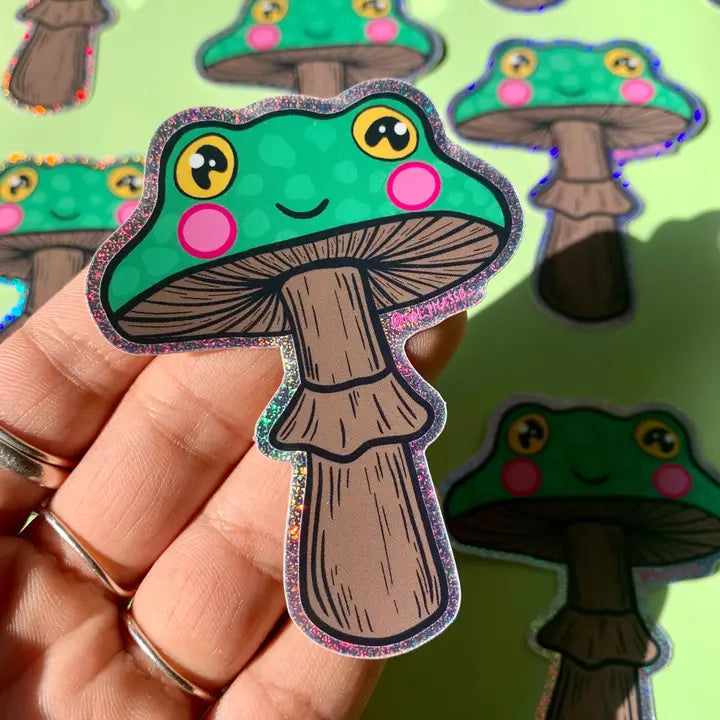 Frogshroom Sticker